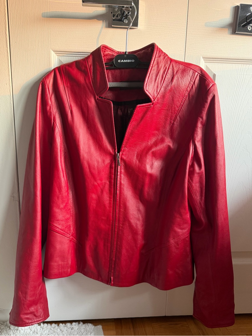 Leather jacket (genuine moto size L)